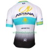 Fietskleding (Fietsshirt + Korte Koersbroek) 2017 Astana Pro Team N002